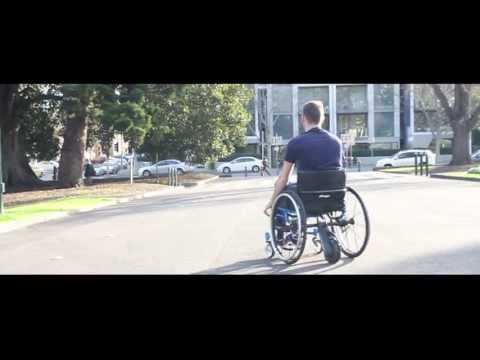 SmartDrive Wheelchair Power Assist Demonstration by Push Mobility