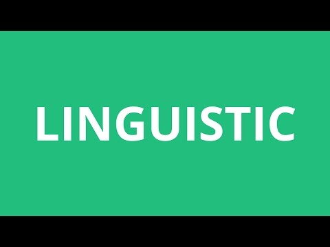 How To Pronounce Linguistic - Pronunciation Academy