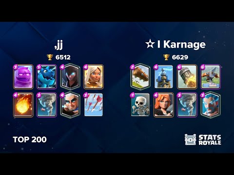 ,jj vs ✫ I Karnage [TOP 200]
