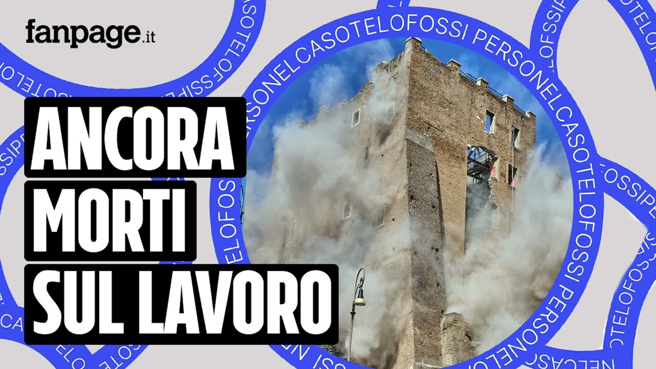 Il crollo della Torre dei Conti e la morte di Octay Stroici: la sicurezza sul lavoro è un'emergenza