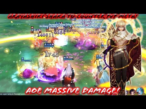 Saint Seiya: Awakening (KOTZ) - Arayashiki Shaka Counter Most of PvP Meta Saint! Massive AOE DMG!