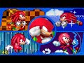 Sonic 1 CD 2 3 Knuckles Mania ⁴ᴷ Full Playthroughs 100 All Emeralds Knuckles Gameplay