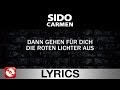 SIDO CARMEN AGGROTV LYRICS KARAOKE OFFICIAL VERSION