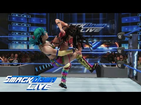 WWE 2K19 Smackdown Live Asuka vs Nikki Bella: August 27, 2019