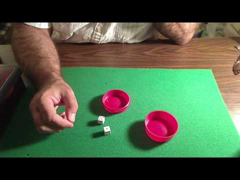 Wooden Sure-Shot Dice Box by El Rey De La Magia