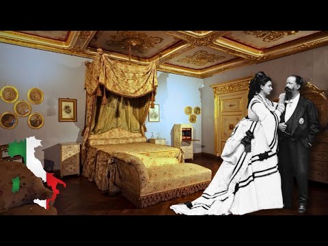 Discovering the rooms of the king's secret loves at La Mandria Castle | Venaria Reale- Turin- 4k