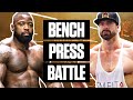 @Mike Rashid and @Bradley Martyn Battle On the Bench Press | Every Rep | Epic