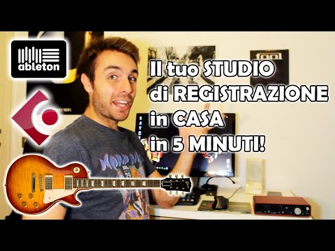 Costruisci il tuo STUDIO di REGISTRAZIONE in casa in 5 MINUTI!