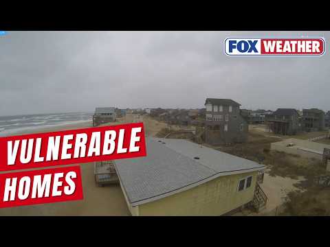 Wind, Snow Slamming North Carolina's Outer Banks As Powerful Nor'easter Strengthens