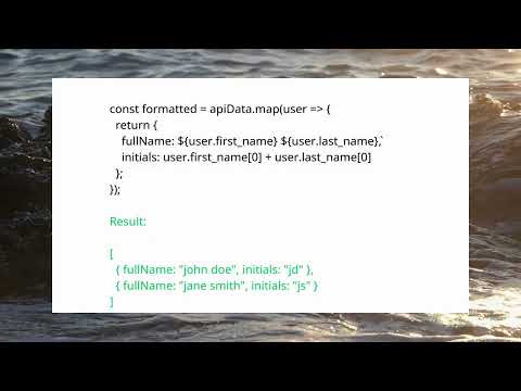 Javascript Array Map Explained In 5 Minutes