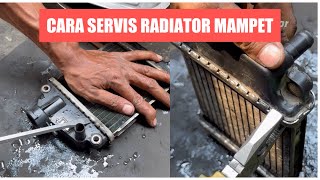 How to service a clogged Vario radiator