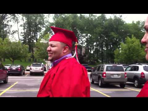 la burncoat y la south graduandose