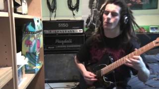 Ensiferum Token Of Time Guitar Cover With Solo