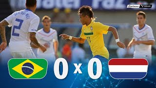 Brasil 0 x 0 Netherlands (Neymar x Robben) ● 2011 Friendly Extended Highlights HD