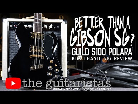 Guild S-100 Polara 🎸 Better Than A Gibson SG? 🎸 Kim Thayil Soundgarden Signature Reviewed