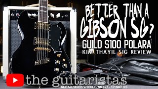 Video thumbnail for Guild S-100 Polara 🎸 Better Than A Gibson SG? 🎸 Kim Thayil Soundgarden Signature Reviewed by The Guitaristas