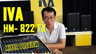 Preview IVA HM-822FX Audio Mixer / HM822FX