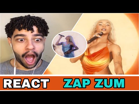 Pabllo Vittar - Zap Zum (Official Live Performance) REACT / REACCIÓN / REACTION | EDY KENDALL