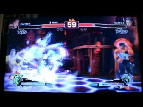 SSF4 JackuarPK(Ryu) vs hugocorum(Rose) @KZ Garden#7 MBK Thailand 24/04/2011