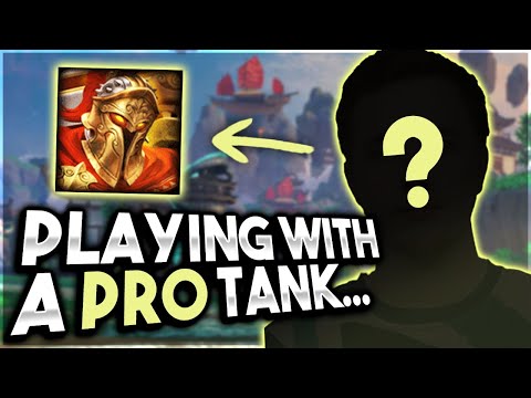 I GOT AN SPL PRO SUPPORT TO TANK FOR ME IN RANKED JOUST - Smite