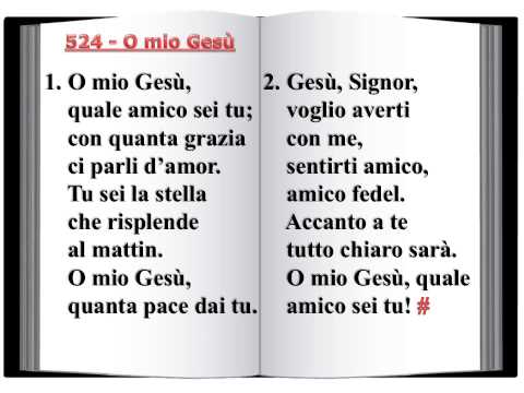 524 O mio Gesù - Innario Chiesa Cristiana Avventista del Settimo Giorno 2014