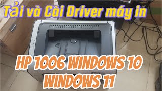 Tải và Cài Driver máy in Hp 1006 windows 10 Windows 11 -0972360108