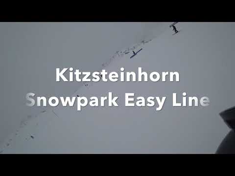 Kitzsteinhorn Snowpark Halfpipe