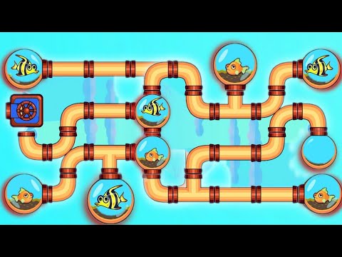 New save the fish game / New updated save  fish pull the pin mobile game / level 9682 - 9702