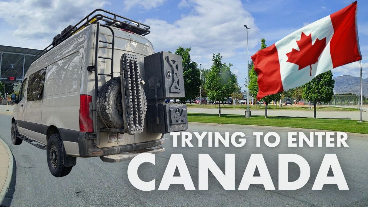 What it's like crossing the Canadian border in 2025 #vanlife