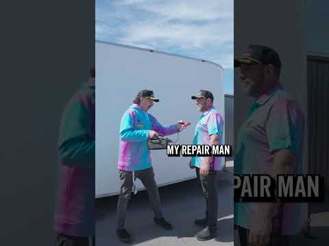 He drew the line as masseuse which I think we can all agree is a good idea