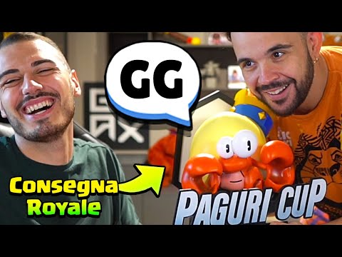 CICCIO mi CONSEGNA di PERSONA il TROFEO PAGURI CUP! - Clash Royale