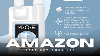 🧴🐶 Odorcide K.O.E Kennel Odor Eliminator – Fresh Scent & Non