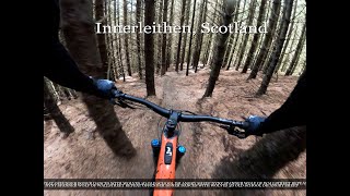 These Trails in Scotland will Kill you! Innerleithen, The trails were Epic, I was not! (Short)