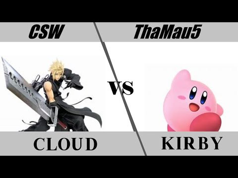 CSW (Cloud) vs Tha Mau5 (Kirby) | SSBU Match Commentary