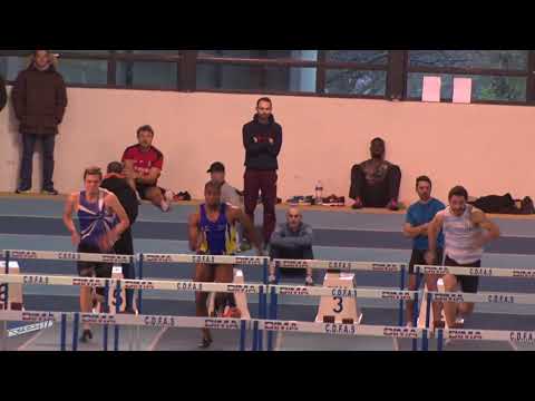 60m Haies – Serie 3 – ESM – Championnat 92 & 78 Indoor 03/12/2017 – Eaubonne