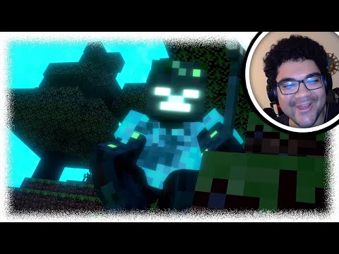 Annoying Villagers - Minecraft Animation EP34-35 (REACTION VIDEO)