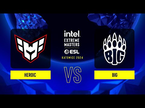 Heroic vs. BIG - Map 1 [Nuke] - IEM Katowice 2024 - Play-in