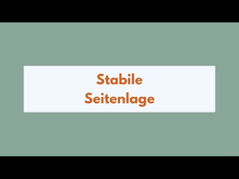 Stabile Seitenlage