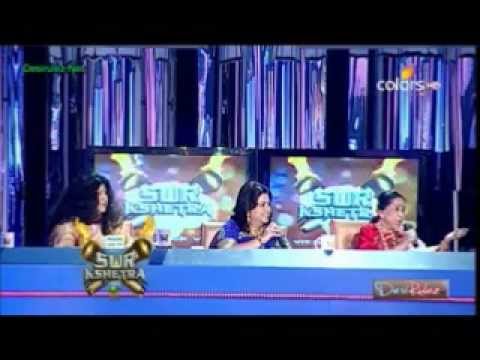 pakistani singers vs asha bhosle in sur kshetra.wmv