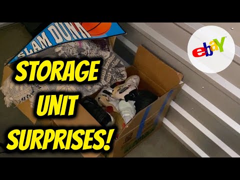 STORAGE UNIT JORDANS AND A BIT OF HIP HOP HISTORY WILL PAY OFF BIG