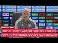 Slot vindt dat Feyenoord 'pas op de plaats moet maken' in titelrace