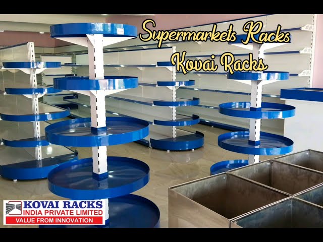 Curved Display Rack - SS Curve Type Super Market Rack Manufacturer from ...