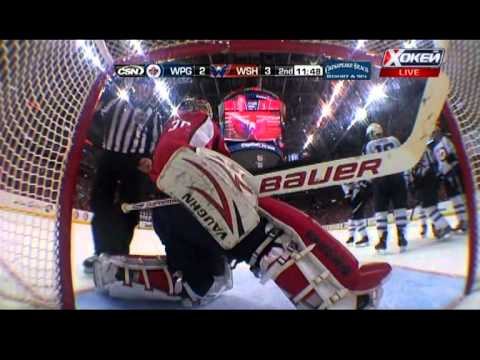 2:3 Goal Bryan Little (Jets & Capitals) NHL, March 23, 2012