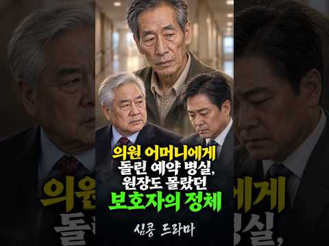 “보증금 천만 원 내세요” 노인을 쫓던 직원, 이사장의 “형님”에 굳었다  #심콩드라마 #숏드라마 #감동드라마 #시니어드라마 #반전드라마