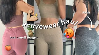 Shopee Activewear Haul + IN DEPTH review! *SQUAT PROOF & AFFORDABLE SETS!