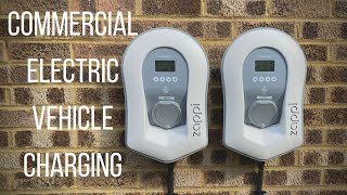 Three Phase Commercial Electric Vehicle Charging Installation
