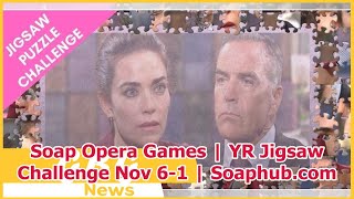 Soap Opera Games | YR Jigsaw Challenge Nov 6-1 | Soaphub.com