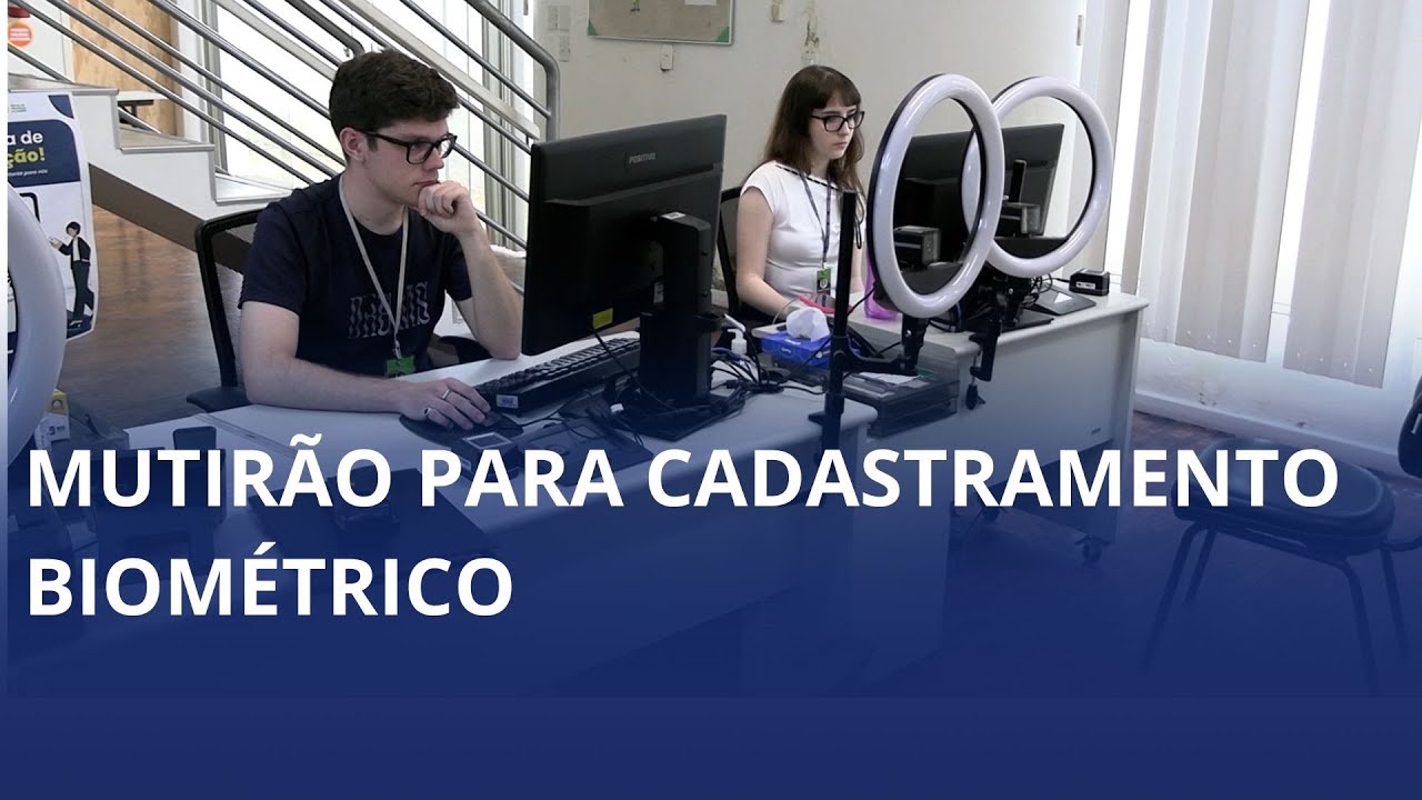 Justiça Eleitoral realiza mutirão para cadastramento biométrico em Rio do Sul neste sábado, dia 13