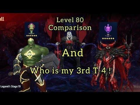 How is carnage at level 80?! And who is my 3rd T-4 ! - Marvel Future Fight - MH Gaming.