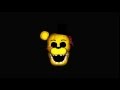 BLENDER Golden Freddy Jumpscare Remastered WARNING LOUD